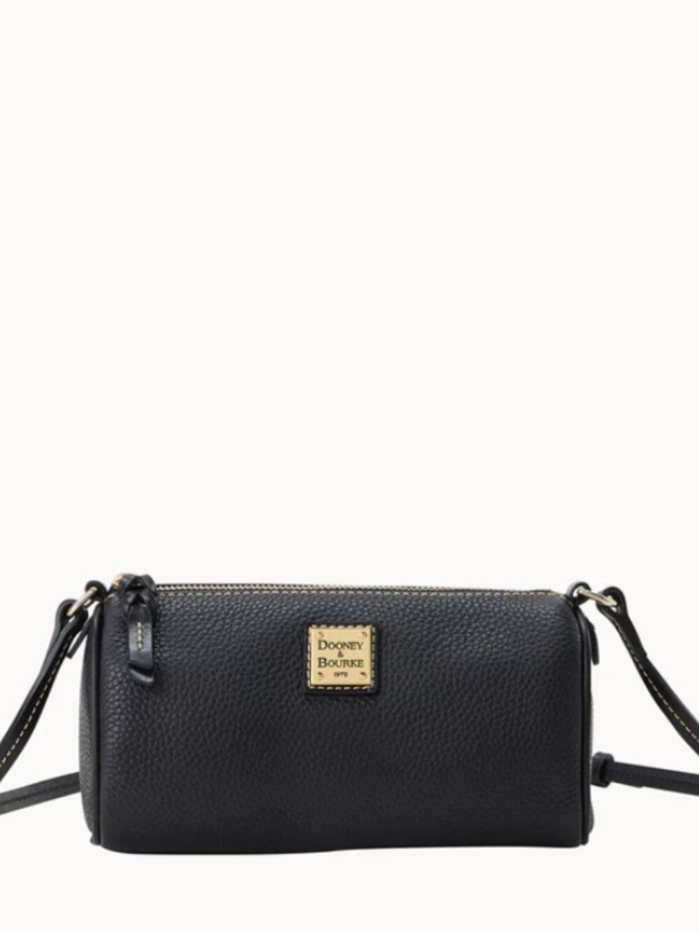 NWT DOONEY & BOURKE Buffy Pebble Grain Leather Crossbody Black